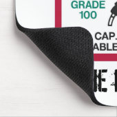 私は午前中AVGASの臭いを愛します! マウスパッド (コーナー)