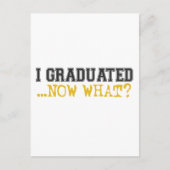 私は卒業した今は何? 案内ポストカード (正面)
