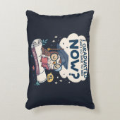 私は卒業してもベッドに戻れる アクセントクッション (正面(垂直))