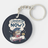 私は卒業してもベッドに戻れる キーホルダー (裏面)