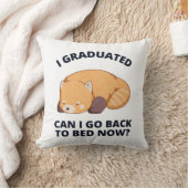 私は卒業してもベッドに戻れる クッション (ブランケット)