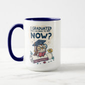 私は卒業してもベッドに戻れる マグカップ (左)