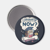 私は卒業してもベッドに戻れる マグネット (正面/裏面)