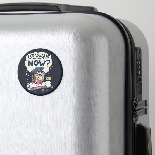 私は卒業してもベッドに戻れる マグネット (インサイチュ (スーツケース))