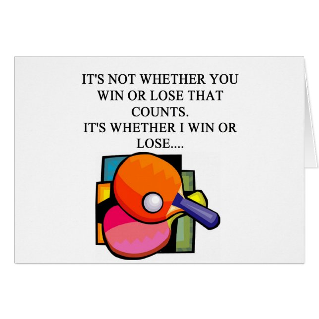 私は卓球を愛します (正面横)