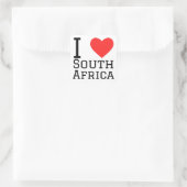 私は南アフリカが大好きだ スクエアシール (バッグ)