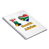 私は南アフリカが大好きだ ノートブック (右側)