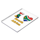 私は南アフリカが大好きだ ノートブック (左側)