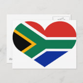 私は南アフリカ共和国が大好きだ ポストカード (正面/裏面)