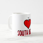 ~私は南ビーチが大好カスタマイズき~ コーヒーマグカップ (正面左)