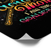 私は単なるラクロスママはゴアリーのママM ポスター (角)