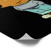 私は単に冷たい男である – Chill男おもしろいミームトランプ ポスター (角)