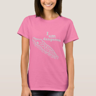 私は危険だ Tシャツ