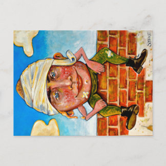 私は卵の男だ。 ポストカード