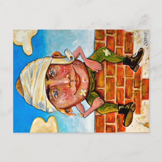 私は卵の男だ。 ポストカード (正面)