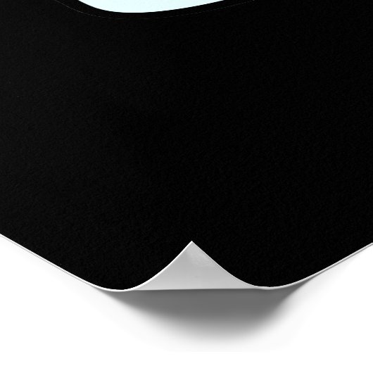 私は卵引き卵プンダークおもしろいBGだから ポスター (角)