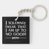 私は厳粛に自分が駄目だと誓う™ キーホルダー (裏面)