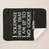私は厳粛に自分が駄目だと誓う™ シェルパブランケット (正面(横))