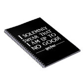 私は厳粛に自分が駄目だと誓う™ ノートブック (右側)