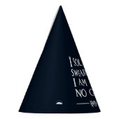 私は厳粛に自分が駄目だと誓う™ パーティーハット (左)