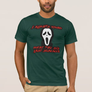 私は去年の夏覚えています Tシャツ