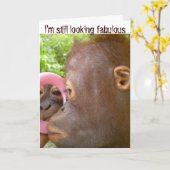 私は友人のためのすばらしい皮肉です カード (黄色い花)