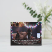 私は友情のはがきに来た ポストカード (スタンド正面)