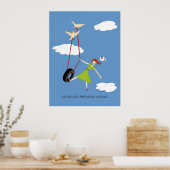 私は友達から救済少し元気になる。 ポスター (キッチン)