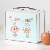 私は友達で幸せな脳を持っている メタルランチボックス (インサイチュ)