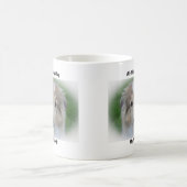 私は友達のマグカップを口にしゃべる。 コーヒーマグカップ (中央)