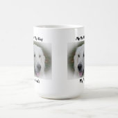 私は友達のマグカップを口にしゃべる。 コーヒーマグカップ (中央)