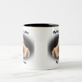 私は友達のマグカップを口にしゃべる。 ツートーンマグカップ (中央)