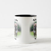 私は友達のマグカップを口にしゃべる。 ツートーンマグカップ (中央)