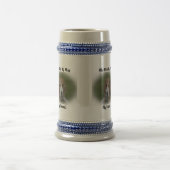 私は友達のマグカップを口にしゃべる。 ビールジョッキ (中央)