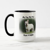 私は友達のマグカップを口にしゃべる。 マグカップ (左)