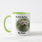 私は友達のマグカップを口にしゃべる。 マグカップ (左)