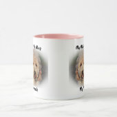 私は友達のマグカップを口にしゃべる。 マグカップ (中央)