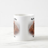 私は友達のマグカップを口にしゃべる。 モーフィングマグカップ (中央)