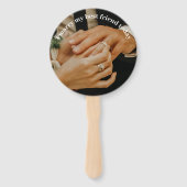 私は友達の最高の誓い結婚ファンと結婚する ハンドファン (正面)