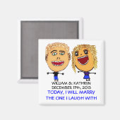 私は友達の漫画最高のと結婚する マグネット (正面/裏面)