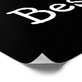 私は友達を愛最高のしている ポスター (角)