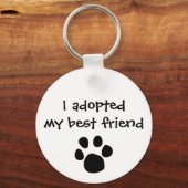 「私は友達を最高の採用した」Keychain by the Ashes キーホルダー (正面)