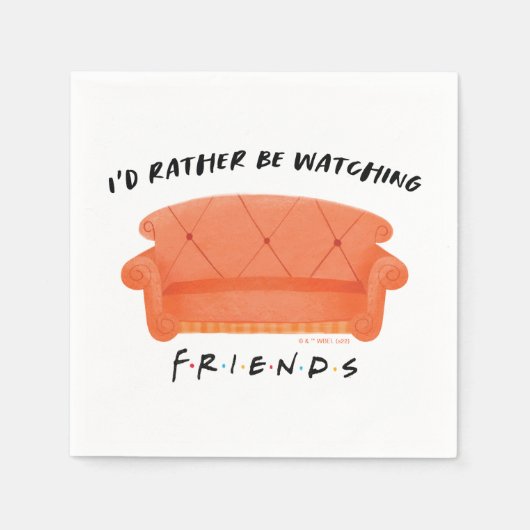 私は友達を見たい™ スタンダードカクテルナプキン (正面)