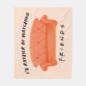 私は友達を見たい™ フリースブランケット (正面)