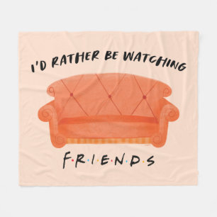 私は友達を見たい™ フリースブランケット