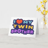 私は双子の兄を愛している カード (黄色い花)