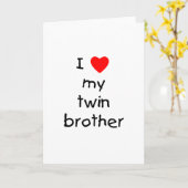 私は双子の兄を愛している カード (黄色い花)