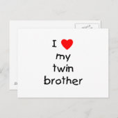 私は双子の兄を愛している ポストカード (正面/裏面)