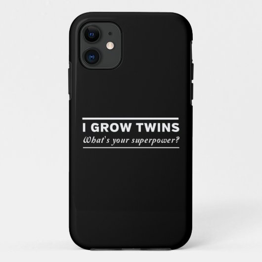 私は双生児を育てます Case-Mate iPhoneケース (裏面)