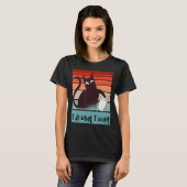 私は反乱軍の猫がグおもしろいラを倒したいことをする Tシャツ (正面フル)